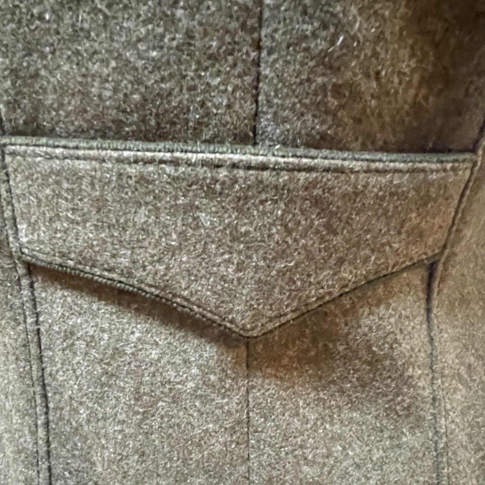 Vintage Erzherzog Johann Loden Green Wool Embroidered Blazer Size 38 (Small) - Picture 11 of 16